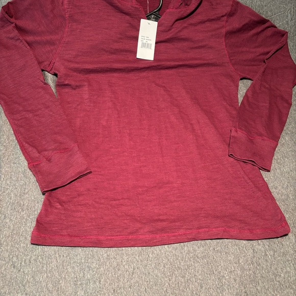 Women’s 2XL NWT Pennant Sportswear Hoodie / Hooded Pullover, Maroon, Lightweight - Picture 6 of 8